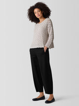Cotton Fluff Bracelet Sleeve Top