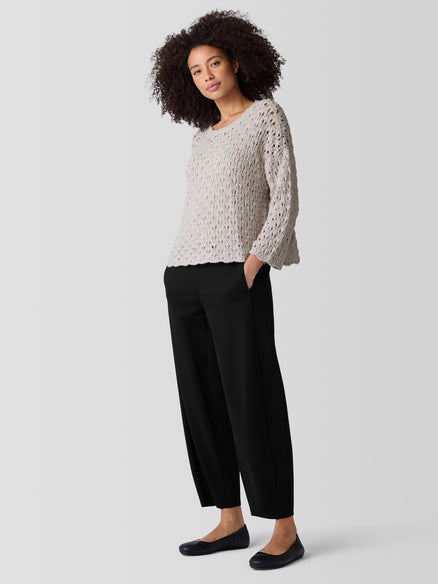 Cotton Fluff Bracelet Sleeve Top