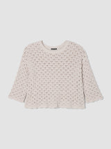Cotton Fluff Bracelet Sleeve Top