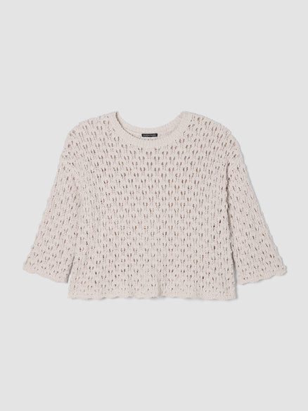 Cotton Fluff Bracelet Sleeve Top