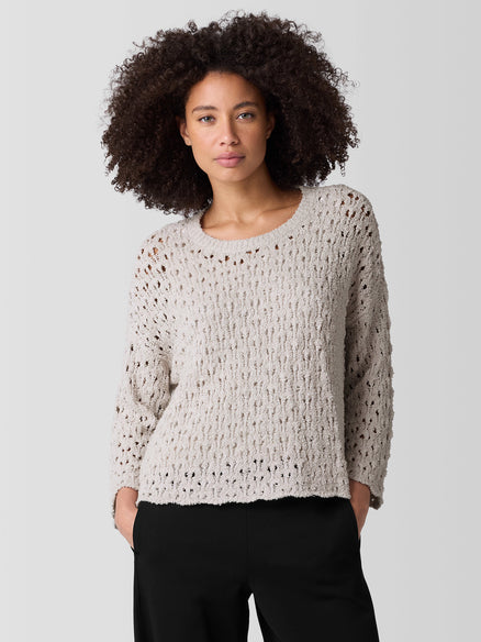 Cotton Fluff Bracelet Sleeve Top