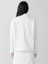 Garment-Dyed Organic Cotton Denim Jacket
