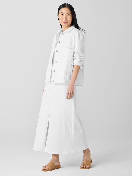 Garment-Dyed Organic Cotton Denim Jacket