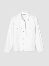 Garment-Dyed Organic Cotton Denim Jacket