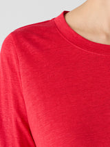 Organic Linen Jersey Long-Sleeve Tee