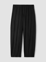 Washable Stretch Crepe Lantern Pant