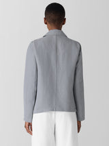 Linen Silk Twill Blazer