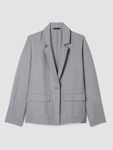 Linen Silk Twill Blazer