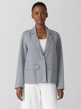 Linen Silk Twill Blazer