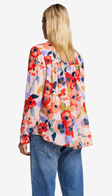 Classic Shirred Blouse