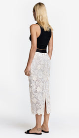 Applique Pencil Skirt