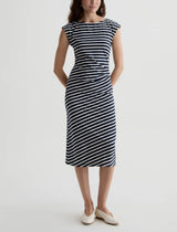 Aja Dress - Pacific Navy/Powder
