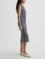 Aja Dress - Pacific Navy/Powder