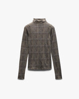Shaw Plaid Turtleneck Tee