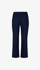 Cuffed Flood Pant - Deep Navy