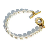 Tasia Pearl Bracelet - Gold