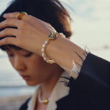 Tasia Pearl Bracelet - Gold