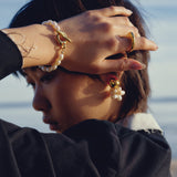 Tasia Pearl Bracelet - Gold