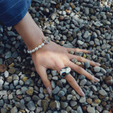 Tasia Pearl Bracelet - Silver