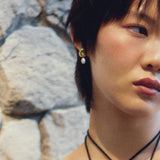Tasia Pearl Drops - Gold