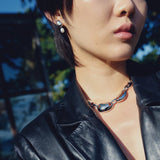 Tasia Pearl Drops - Silver