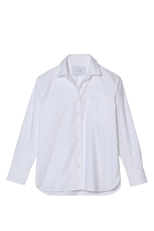 Caroline Shirt - White Oxford