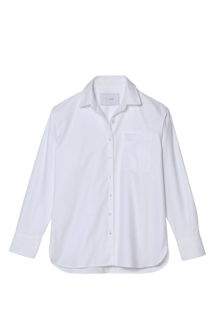 Caroline Shirt - White Oxford