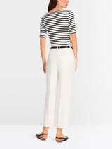 Striped T-shirt made of cotton rib