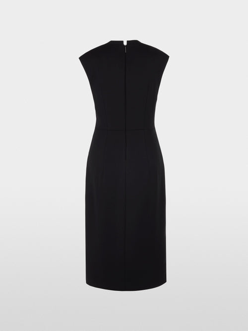 Dress with asymmetrical details