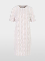 Dress with ajour pattern