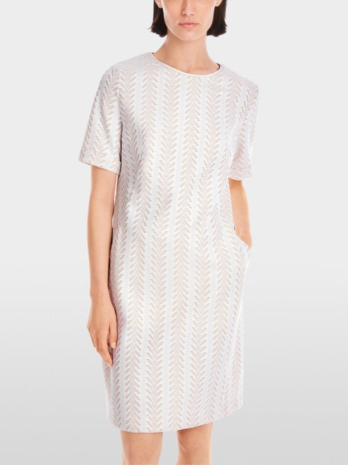 Dress with ajour pattern