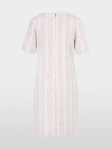 Dress with ajour pattern