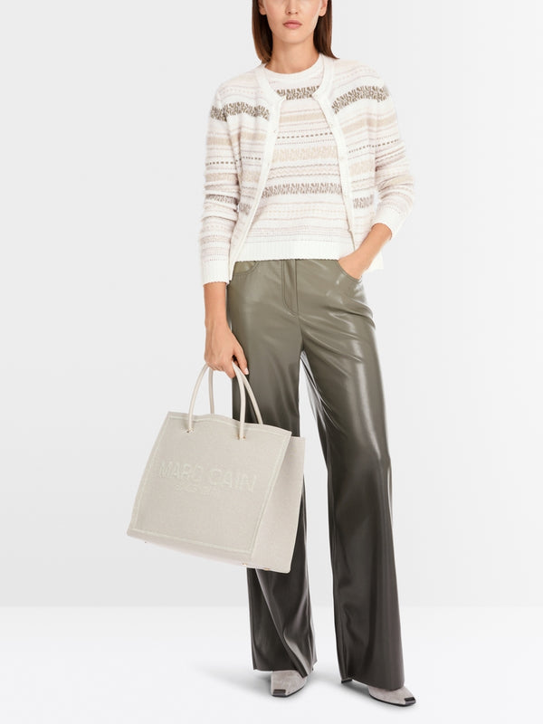 Rethink Together jacquard cardigan