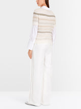 Rethink Together striped pullover