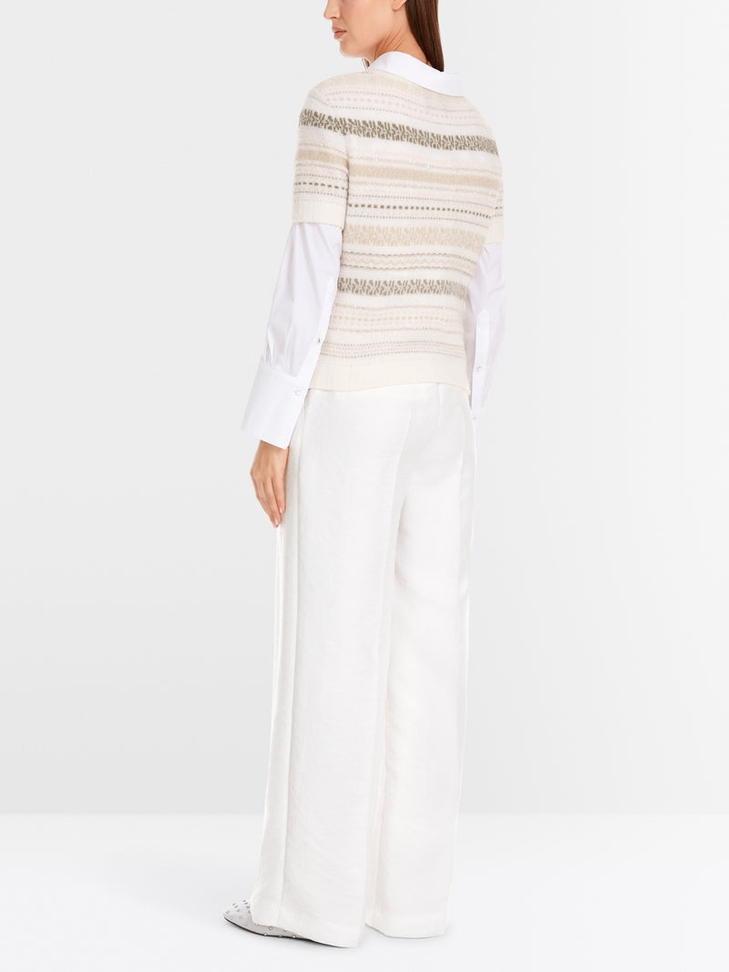 Rethink Together striped pullover