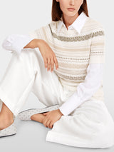 Rethink Together striped pullover
