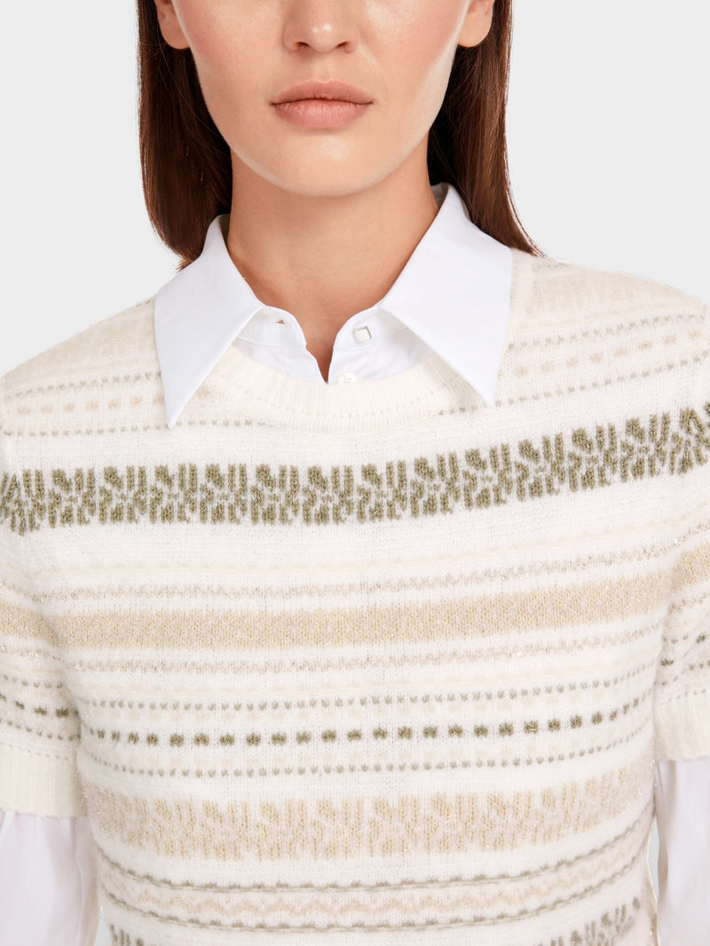 Rethink Together striped pullover