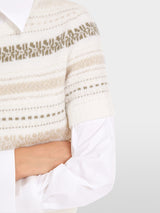 Rethink Together striped pullover