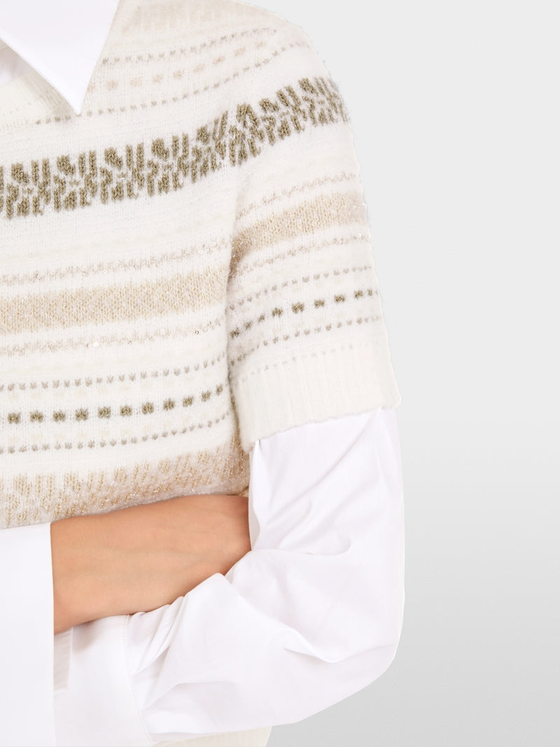 Rethink Together striped pullover
