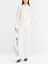 Openwork Sweater - Knitted in Germany