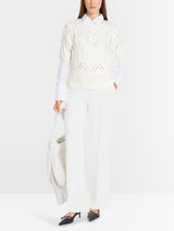 Openwork Sweater - Knitted in Germany