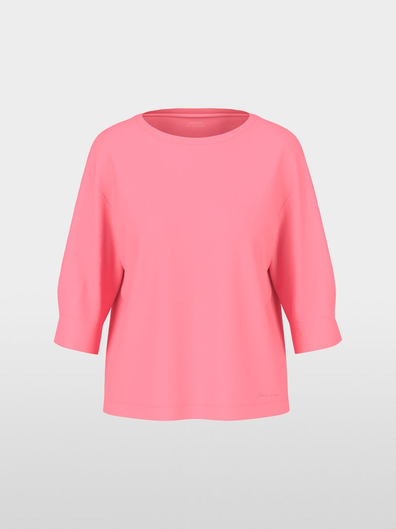 T-shirt with mid-length sleeves