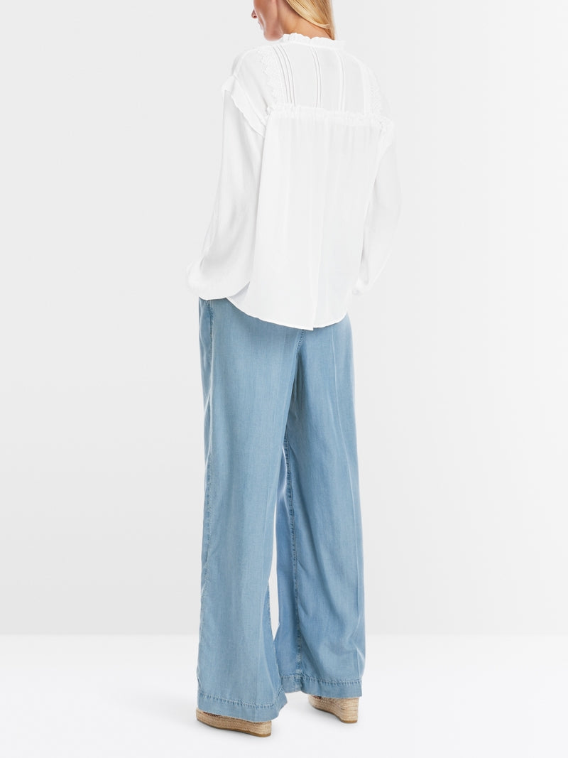 Rethink Together blouse with lace