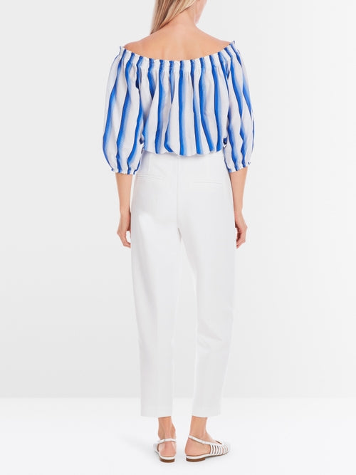 FORDON cropped length trousers - White