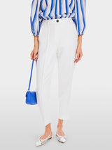 FORDON cropped length trousers - White