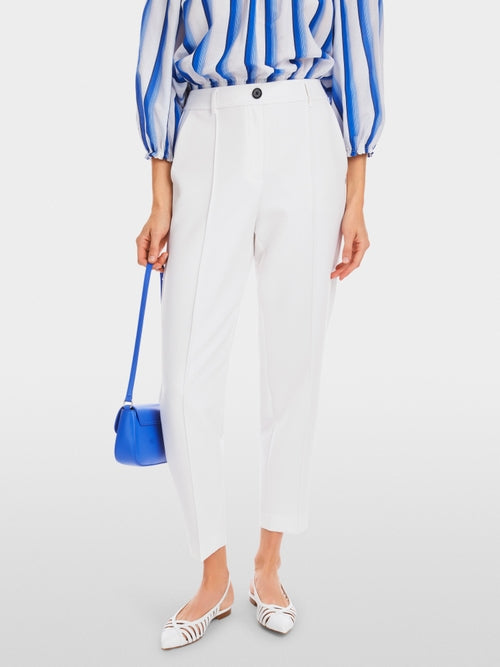 FORDON cropped length trousers - White