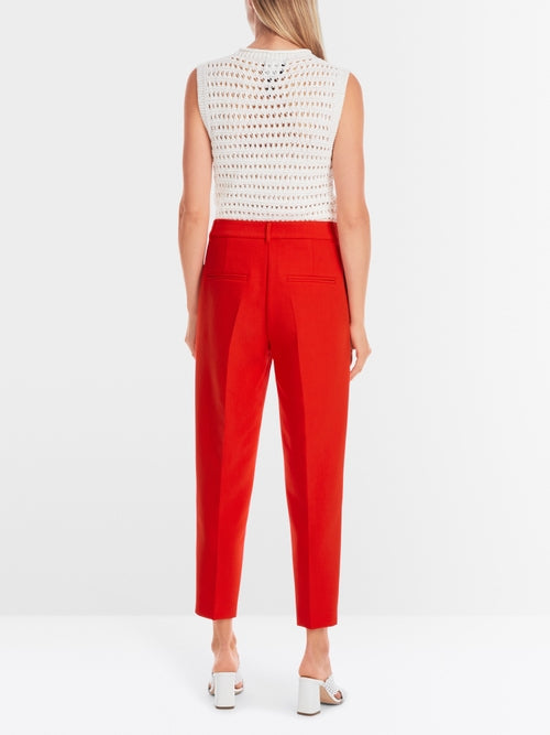 FORDON cropped length trousers - Flame Red