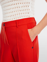 FORDON cropped length trousers - Flame Red