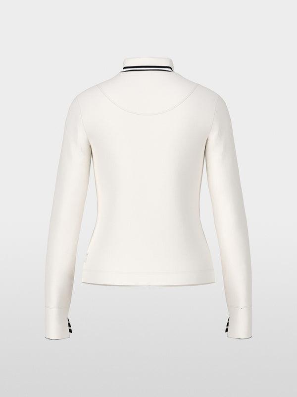 Light jacket in cotton rib