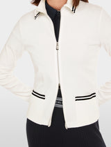 Light jacket in cotton rib
